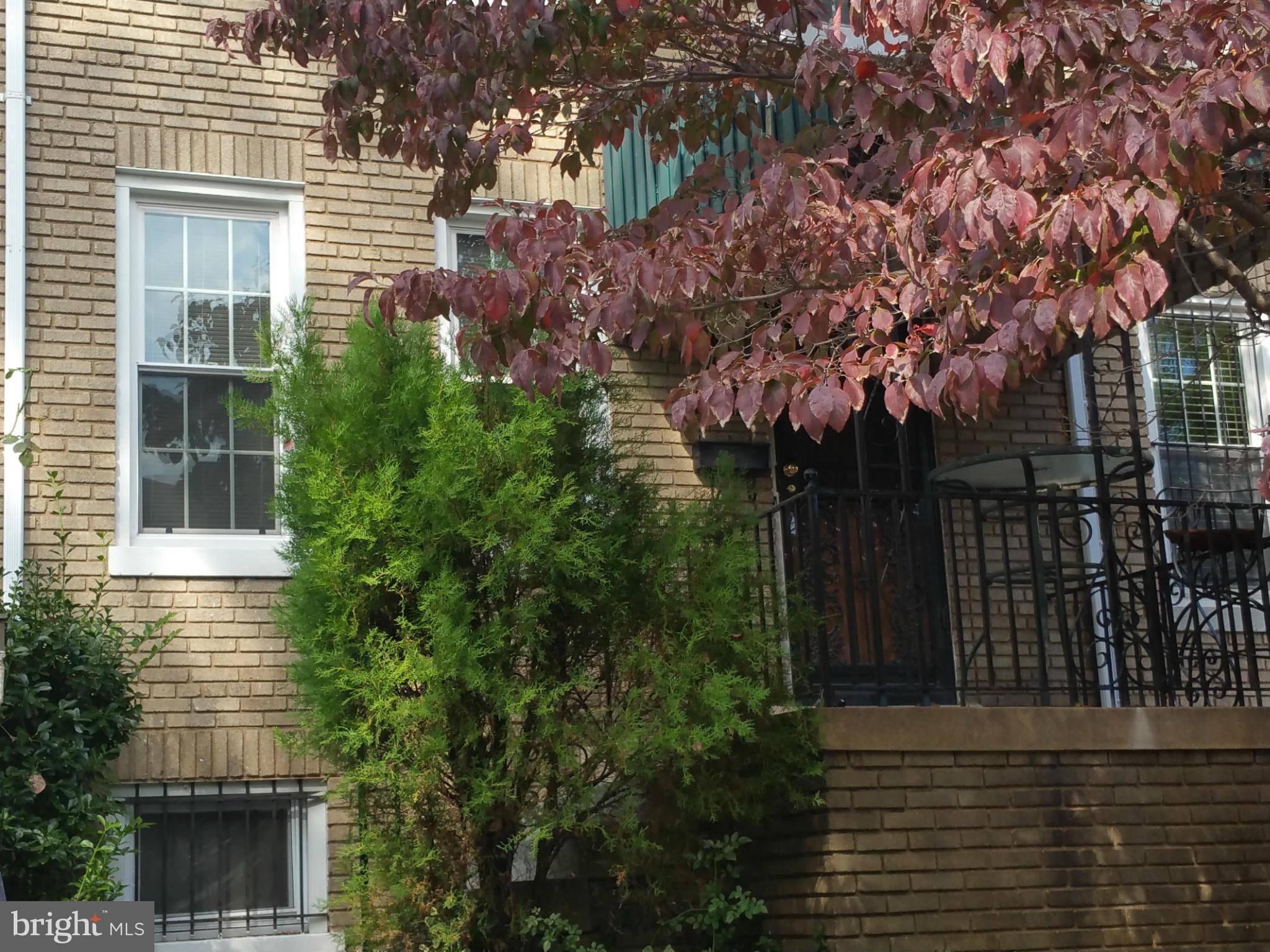 1015 Quebec Place Northwest Washington, DC 20010 - Photo 2 of 15 a front view of a house with a tree