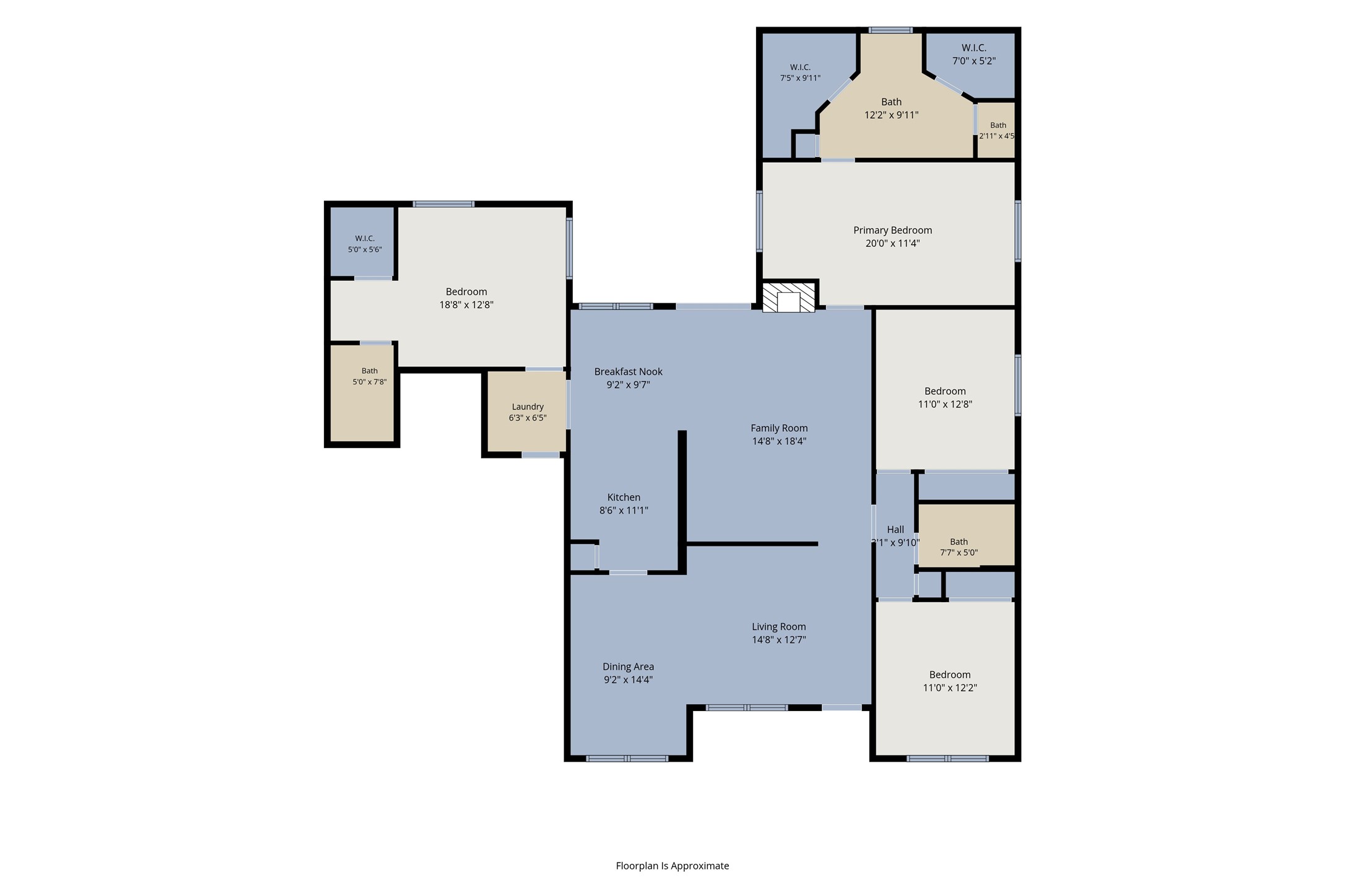 4504 Langtry Lane Austin, TX 78749 - Photo 24 of 24 Visualize the spacious layout of this property with a detailed floor plan.