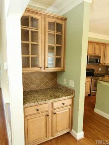 1327 Ileagnes Road Raleigh, NC 27603 - Photo 8 of 21 Butler's Pantry is conveniently located between kitchen and dining/family room.