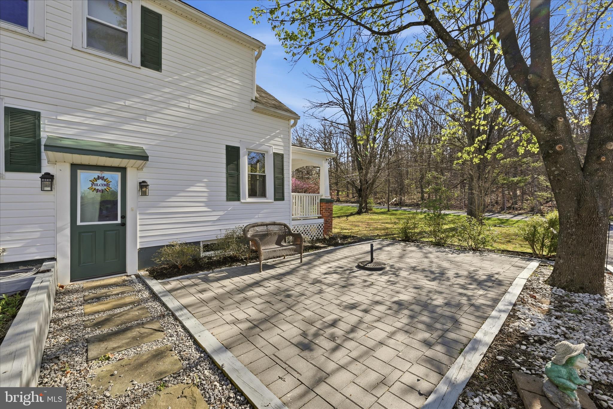 1239 Cedar Grove Road Winchester, VA 22603 - Photo 6 of 67 Patio area has natural shade from tree