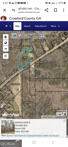 $45,000 | 0 Us Highway 80 East, Roberta, GA 31050