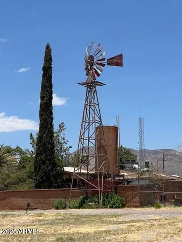 a view of a house with a terrace