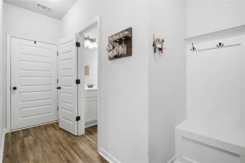 a view of walk in closet