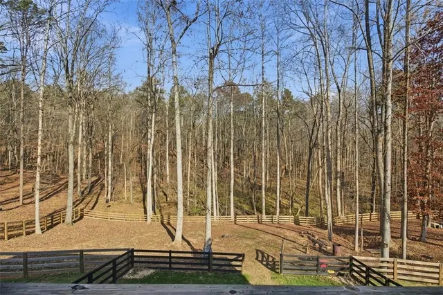 a view of balcony with chairs