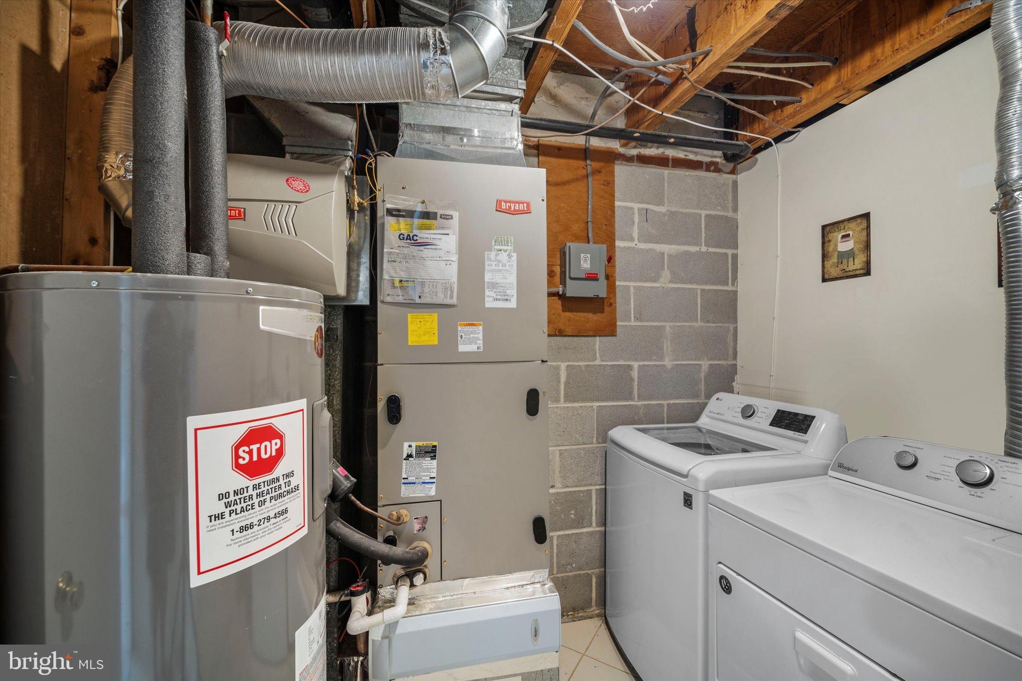 10276 Arizona Circle, Unit 61 Bethesda, MD 20817 - Photo 35 of 42 a view of storage and utility room