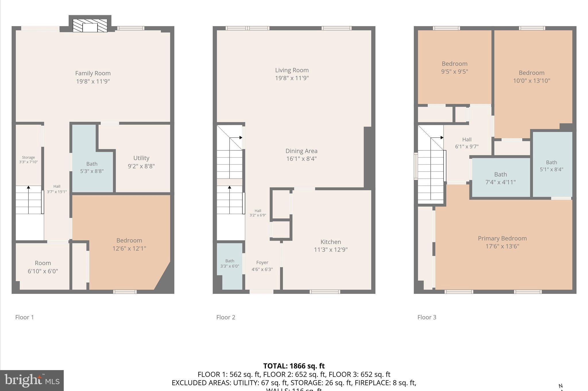 10276 Arizona Circle, Unit 61 Bethesda, MD 20817 - Photo 40 of 42 a picture of a floor plan