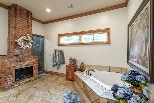 a view of a walk in closet