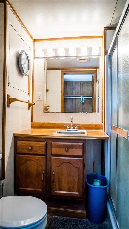 251 Welsh Road Valencia, PA 16059 - Photo 17 of 25 Cozy Bathroom with Wooden Accents and Trim