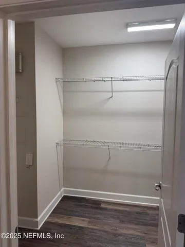 a view of a livingroom with an empty space