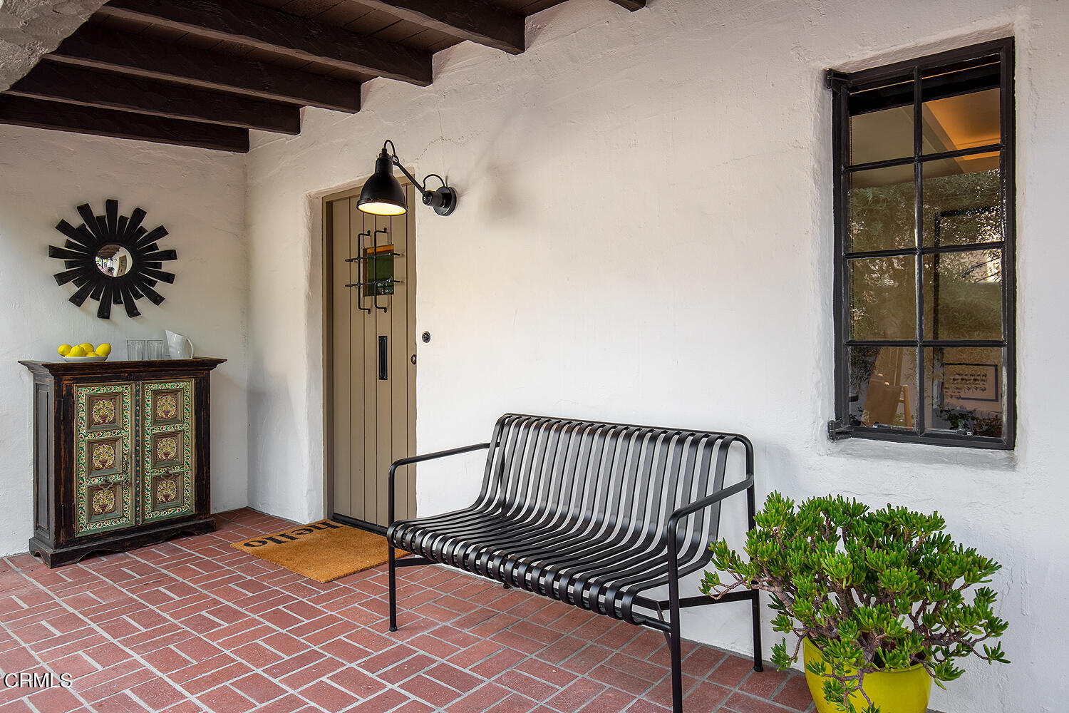 1146 Wotkyns Drive Pasadena, CA 91103 - Photo 9 of 63 a view of a porch with a bench