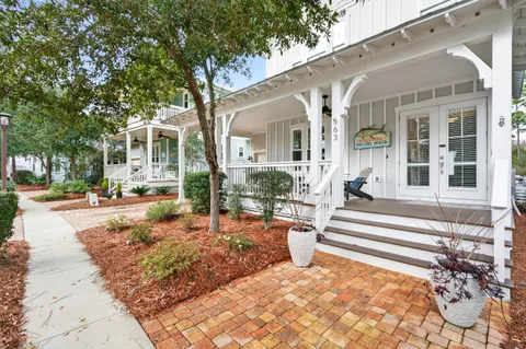 a view of a outdoor seating area