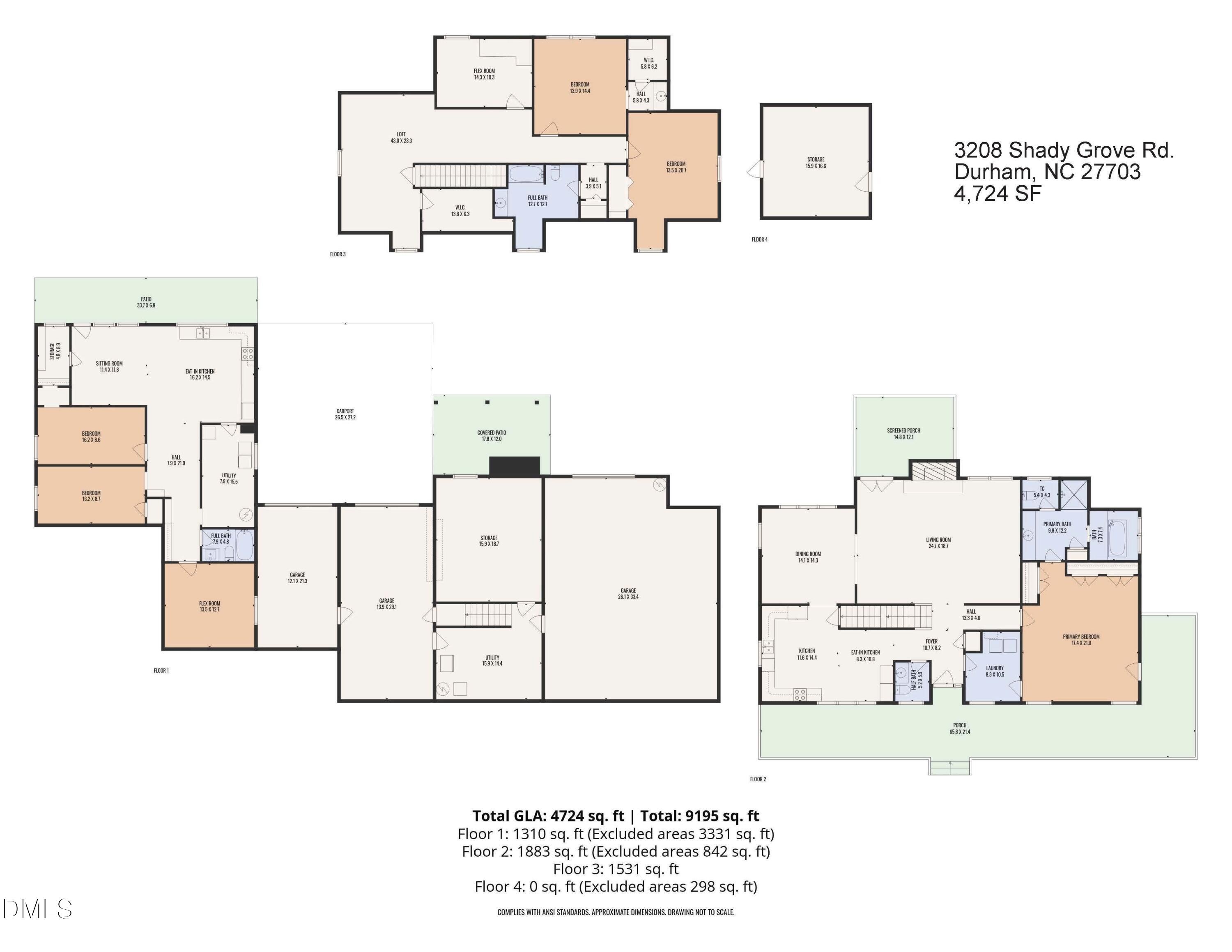 3208 Shady Grove Road Durham, NC 27703 - Photo 50 of 50 Floor Plan_JPEG