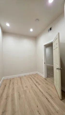 wooden floor in a room