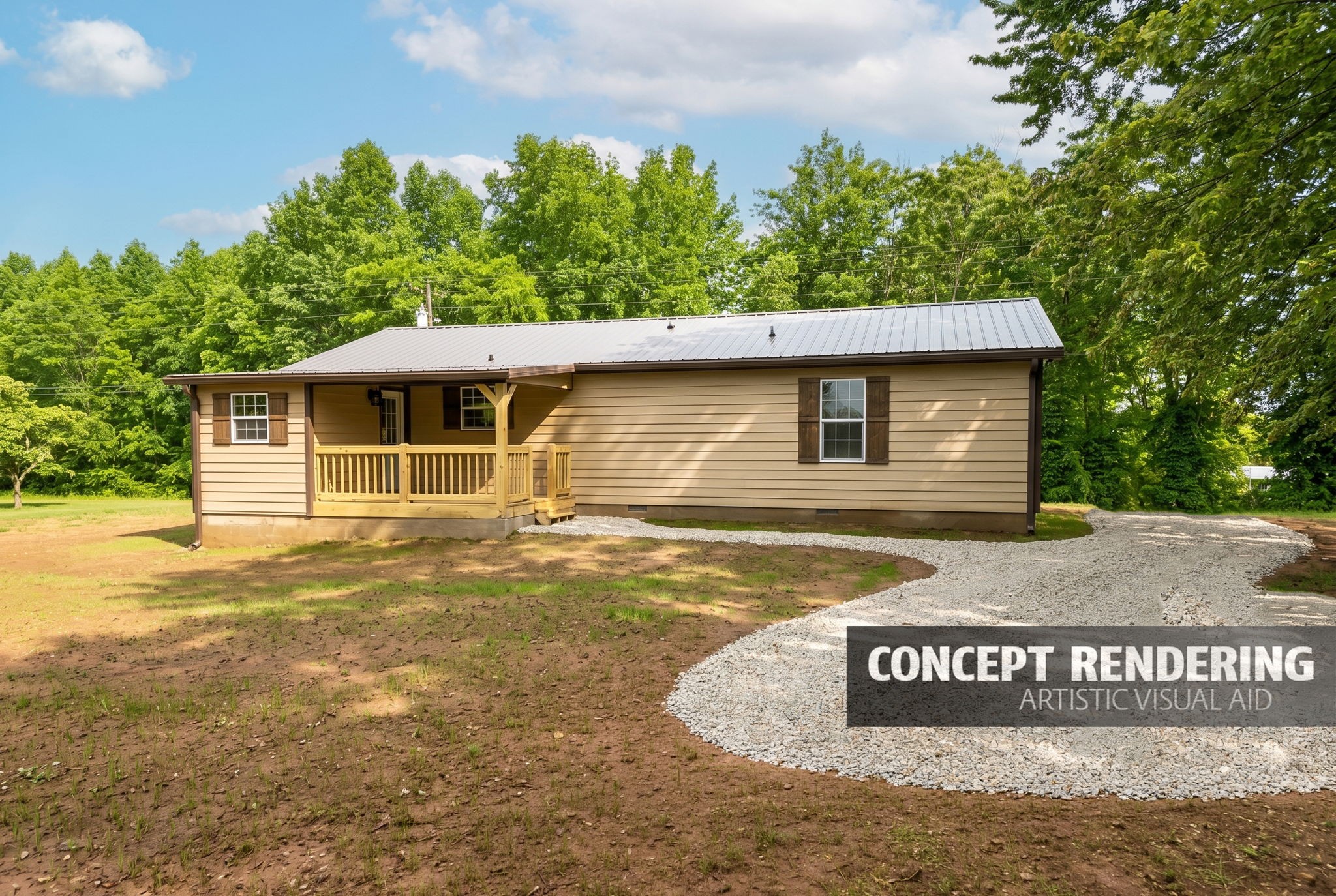 292 Harmony Road Gainesboro, TN 38562 - Photo 11 of 61 a front view of a house with a garden