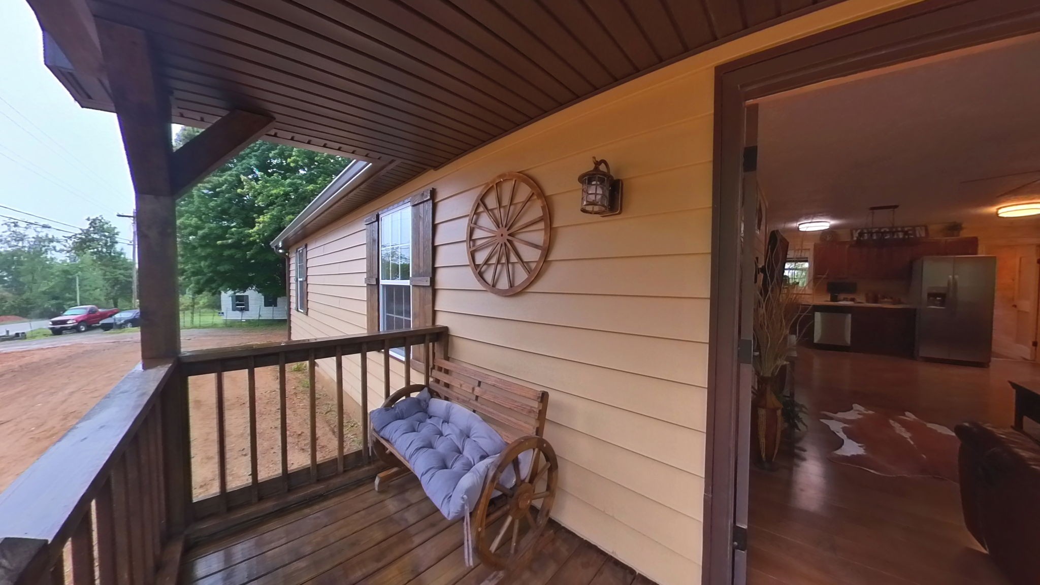 292 Harmony Road Gainesboro, TN 38562 - Photo 17 of 61 a view of a porch with wooden floor