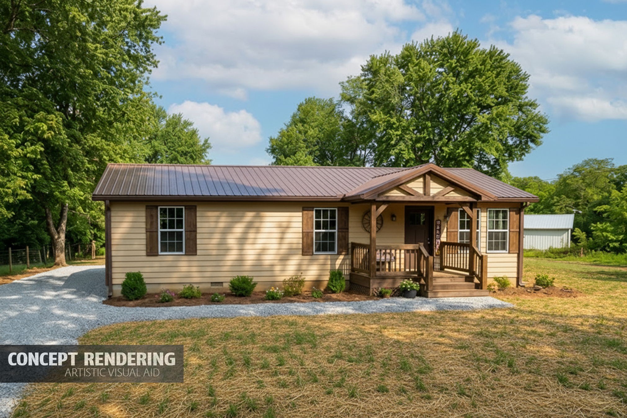 292 Harmony Road Gainesboro, TN 38562 - Photo 4 of 61 a front view of a house with a yard