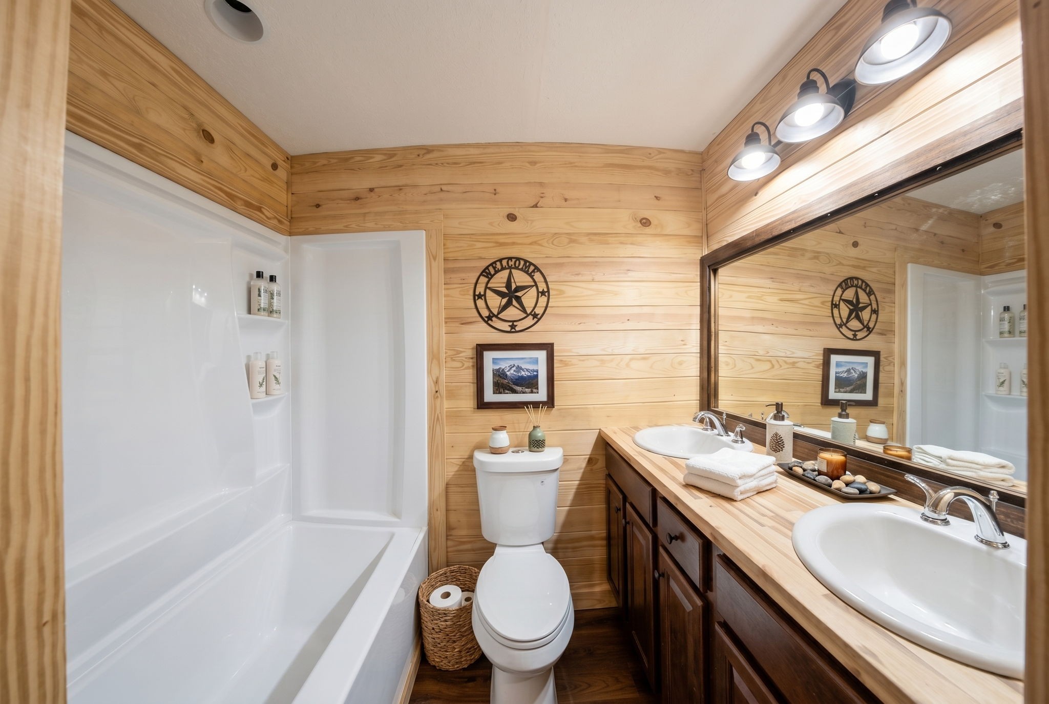 292 Harmony Road Gainesboro, TN 38562 - Photo 45 of 61 a bathroom with a toilet sink and mirror