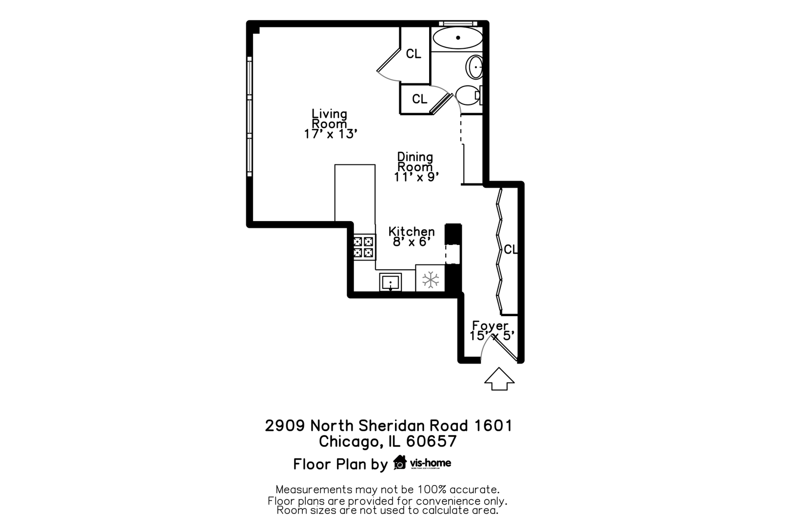 2909 North Sheridan Road, Unit 1601 Chicago, IL 60657 - Photo 29 of 29 Gallery Image 29