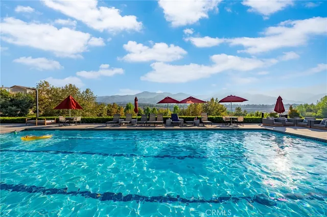 a view of a porch with furniture and floor