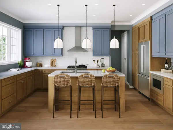 a kitchen with a sink cabinets and window