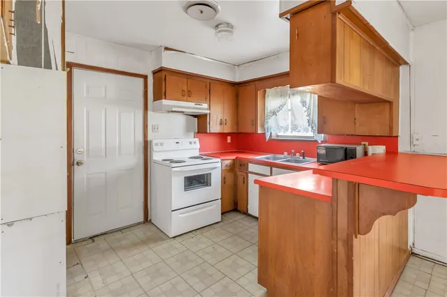 a room with storage and utility