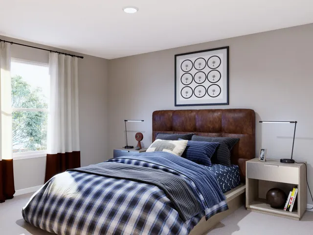 a view of a garden with an outdoor seating