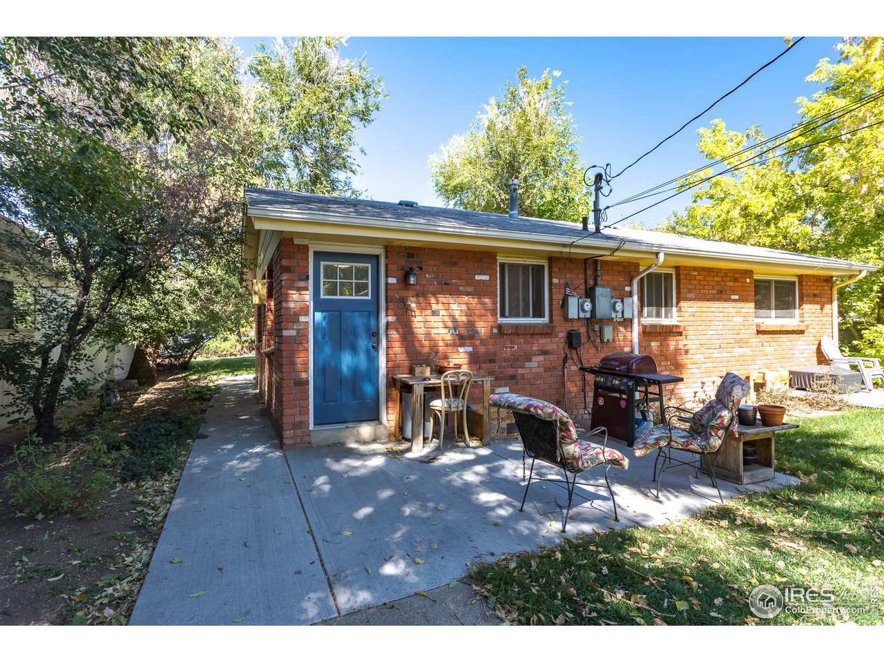 2412-2414 Mapleton Avenue Boulder, CO 80304 - Photo 35 of 39 Patio & yard space off of Back Unit