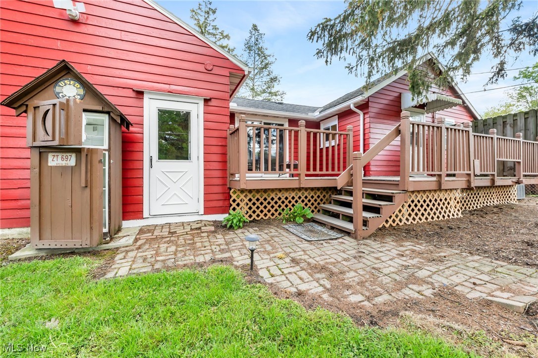 230 Sunset Road Avon Lake, OH 44012 - Photo 45 of 46 faux outhouse is an outdoor fridge - the talk of your backyard barbeque!
