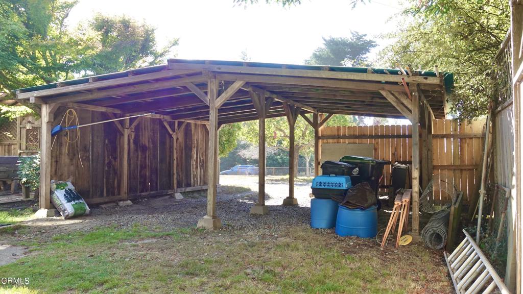 31421 State Highway 20 Fort Bragg, CA 95437 - Photo 27 of 28 a view of a patio with a table and chairs