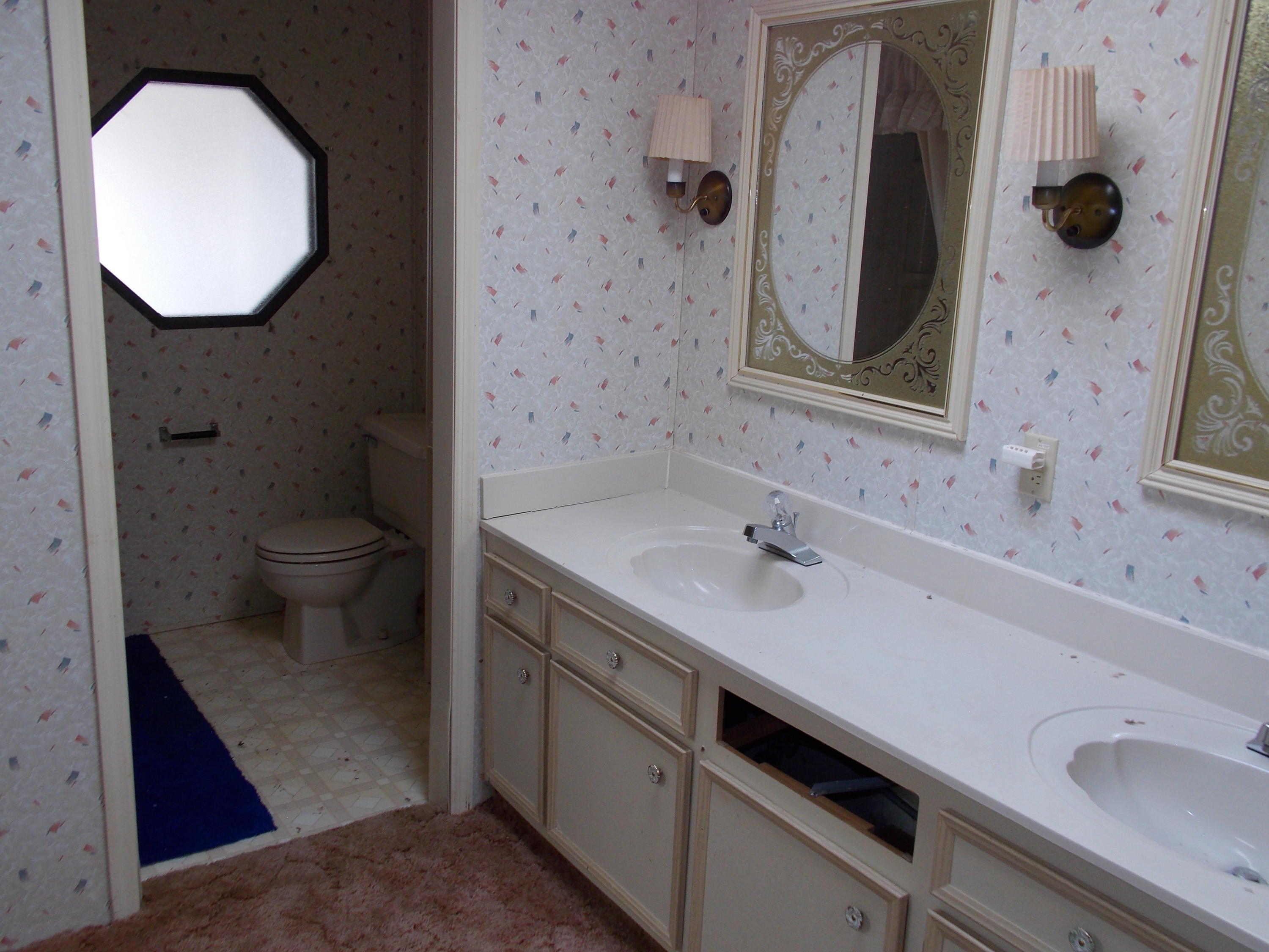 356 Cool Branch Road Penhook, VA 24137 - Photo 33 of 40 a bathroom with a sink and a mirror