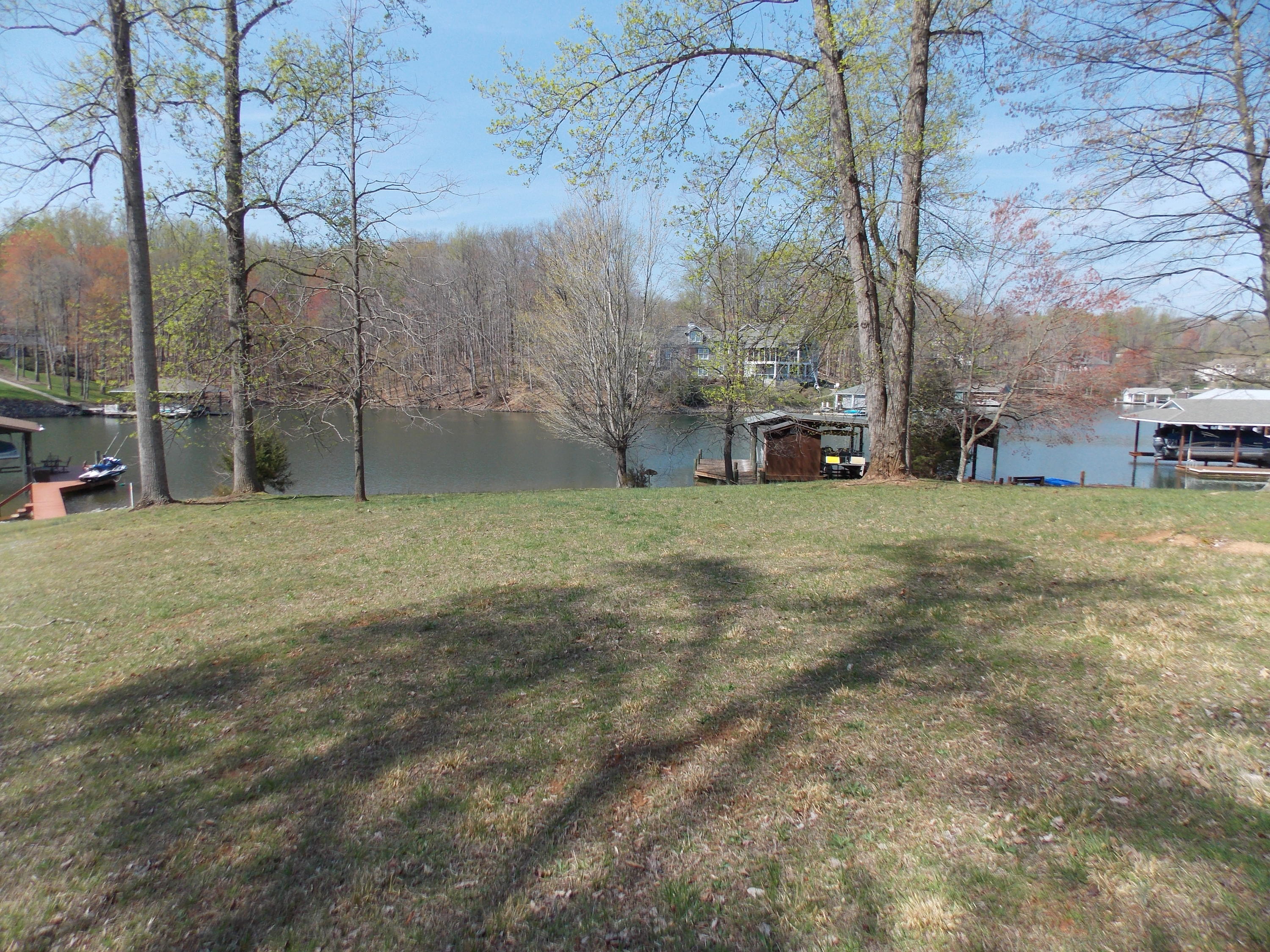 356 Cool Branch Road Penhook, VA 24137 - Photo 10 of 40 a view of a field with trees in the background