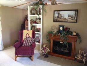 4456 Purchase Ridge Road Duffield, VA 24244 - Photo 2 of 13 Living Gas Fireplace