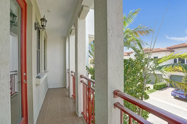 a view of a stairs and an entryway