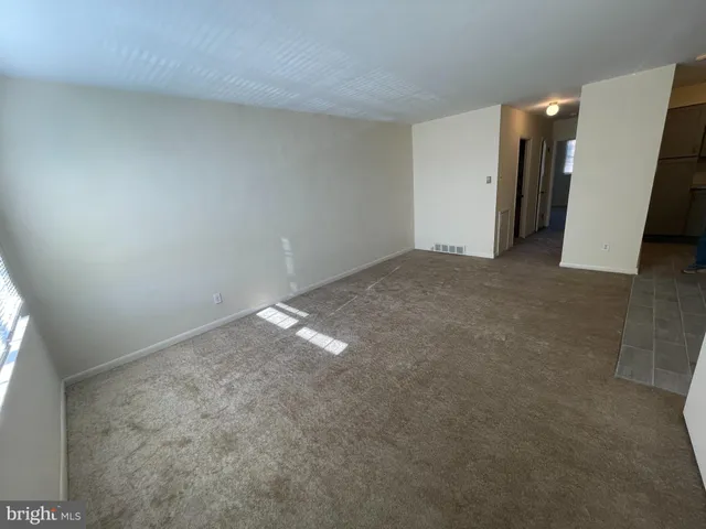 a view of empty room