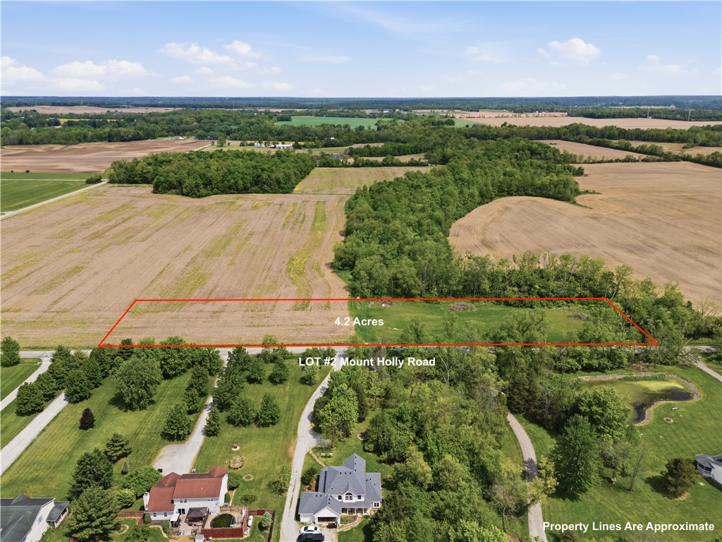 Lot 2 Mt Holly Road Waynesville, OH 45068 - Photo 1 of 6 Aerial view of a beautiful building lot.