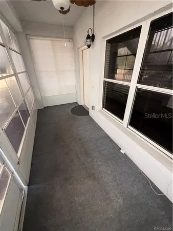 a view of a storage & utility room