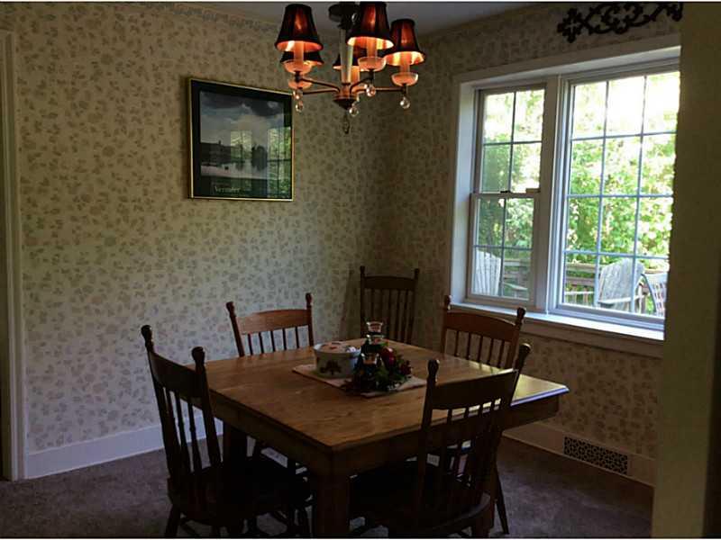 108 Batavia Road Forest Hills, PA 15221 - Photo 8 of 18 Dining Room. Eating area of dining room with bay window overlooking deck and backyard. Newly carpeted.