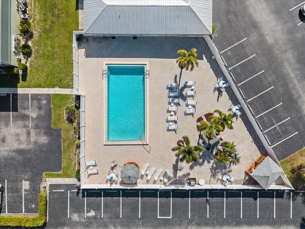 25225 Rampart Boulevard, Unit 1207 Punta Gorda, FL 33983 - Photo 28 of 40 an aerial view of a house with outdoor space