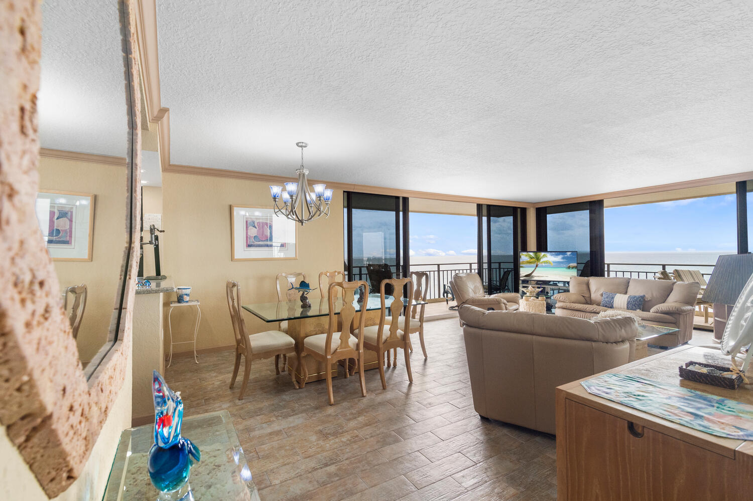 3009 South Ocean Boulevard, Unit 901 Highland Beach, FL 33487 - Photo 15 of 44 a living room with furniture