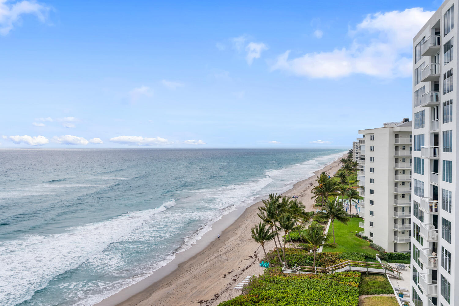 3009 South Ocean Boulevard, Unit 901 Highland Beach, FL 33487 - Photo 26 of 44 a view of ocean with a multi story building