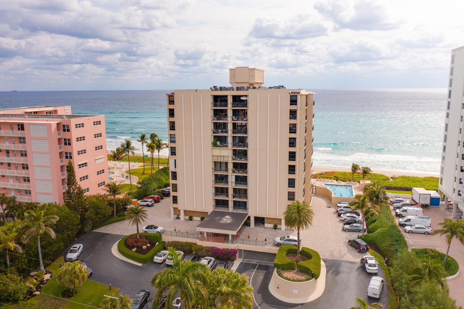 3009 South Ocean Boulevard, Unit 901 Highland Beach, FL 33487 - Photo 33 of 44 a view of a city with furniture and city view