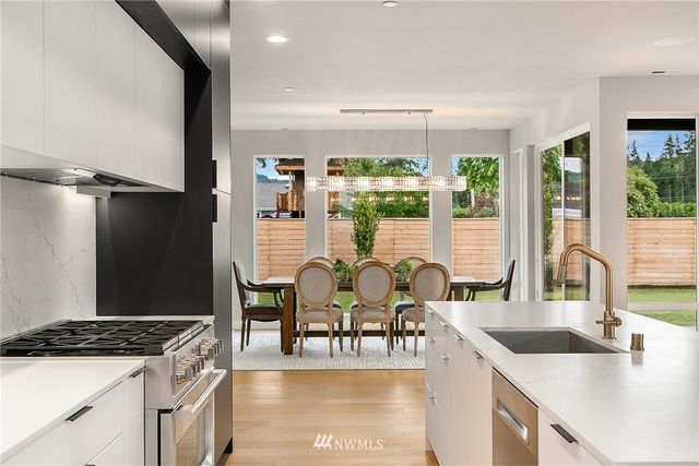 a close view of a stove