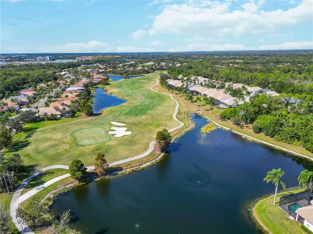 a view of an outdoor space and a lake view