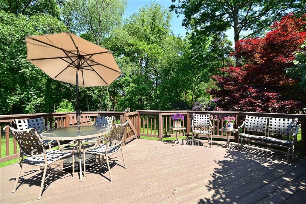 9372 Hilliard Road Pittsburgh, PA 15237 - Photo 19 of 24 Private rear deck for outdoor living.