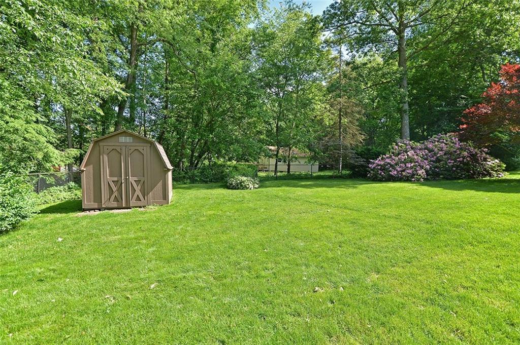 9372 Hilliard Road Pittsburgh, PA 15237 - Photo 24 of 24 Storage shed in the fenced rear yard.