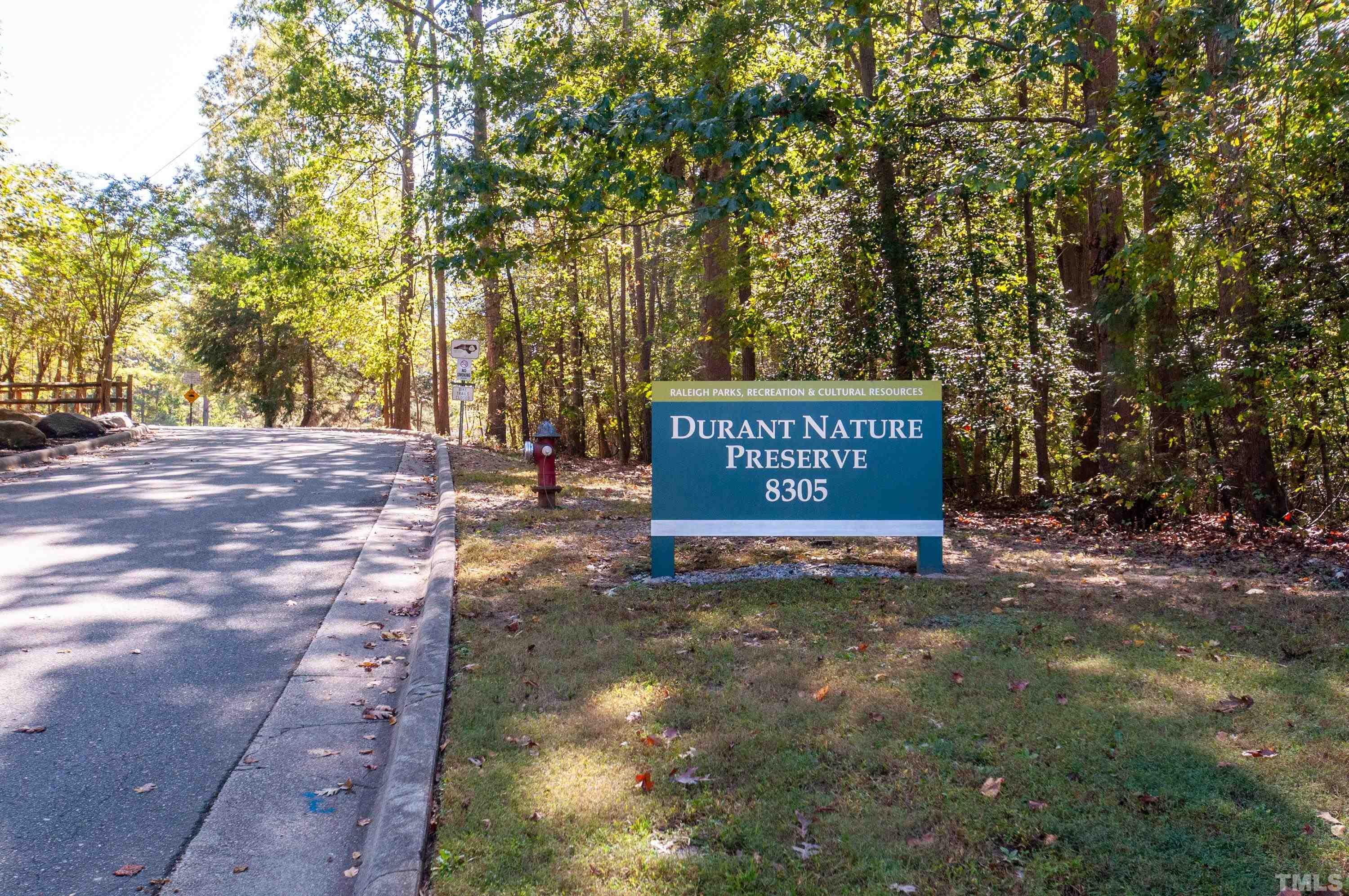 8213 Merriweather Circle Raleigh, NC 27616 - Photo 19 of 23 a view of outdoor space with sign board
