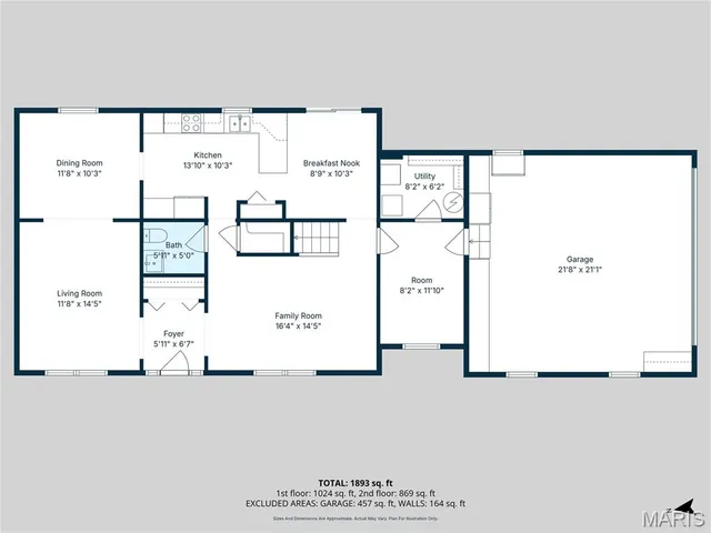 $293,750 | 1621 North 6th Street, De Soto, MO 63020