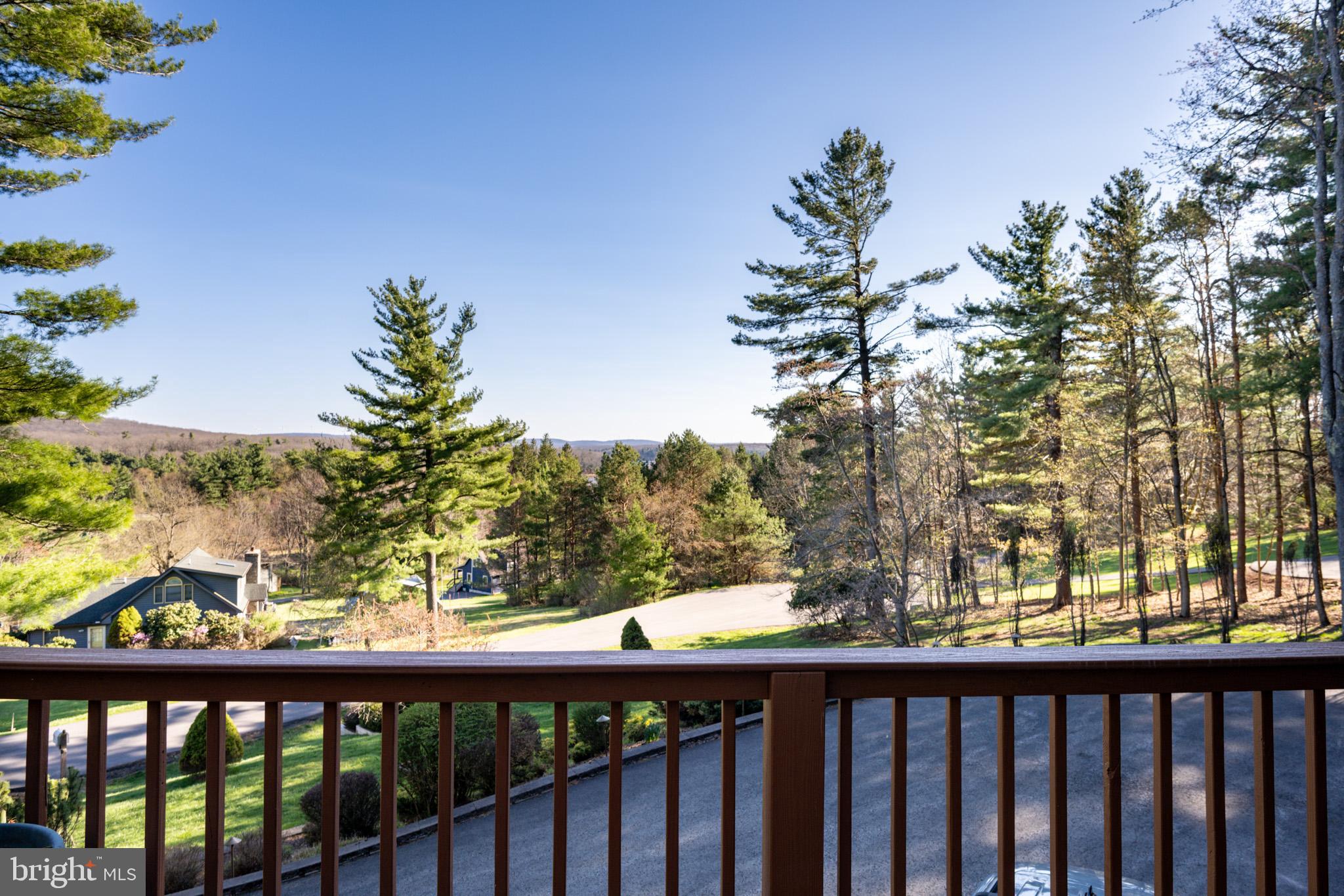 59 Glenview Road Swanton, MD 21561 - Photo 58 of 85 a view of a garden from a balcony