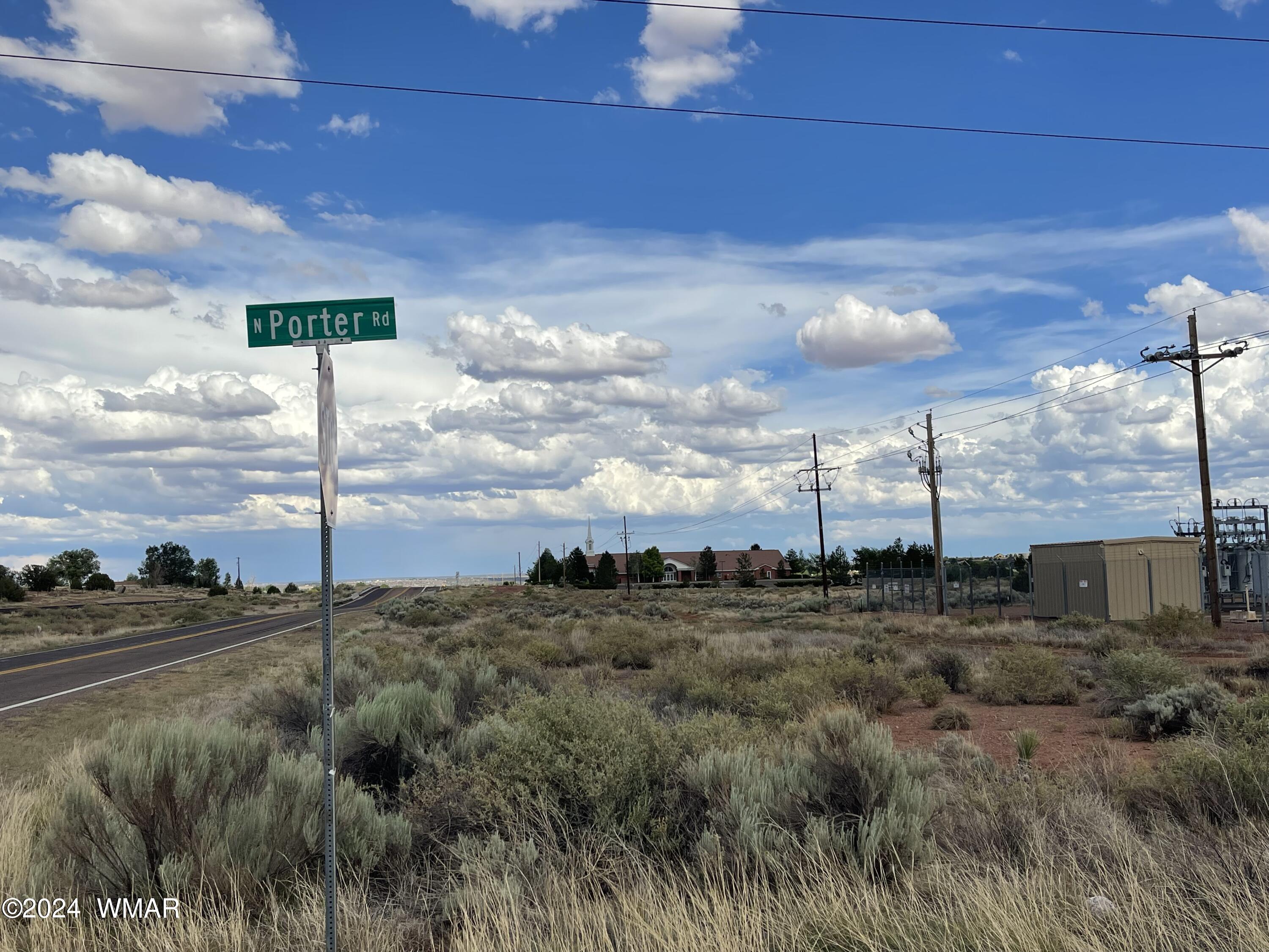 3.99-acres South Porter Road Snowflake, AZ 85937 - Photo 2 of 7 Corner of Porter Rd and Hwy 277