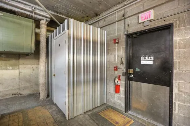 a view of elevator